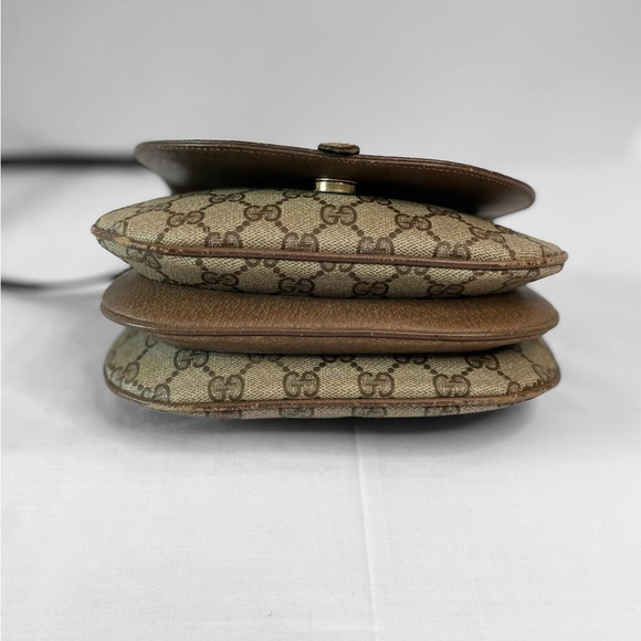 Gucci Vintage Brown GG Shoulder Bag - Picture 6 of 16